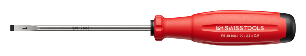 Schlitz-Schraubenzieher PB 38100 SwissGrip Evo Gr. 1 90 mm